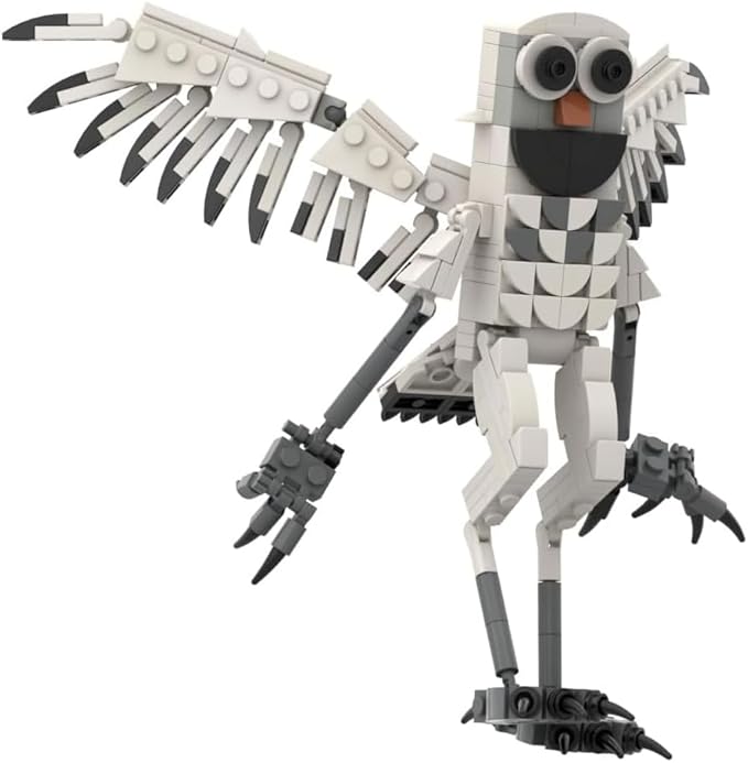 99 N-ights in The Forest 7.2in Block Model DIY Gothic Building Decorative Monster Figurine Ornaments, Creative Collectible Gift, Funny Desk Display