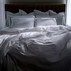 LUXOME ClimaSense Comforter w/ 37.5® Technology | Fluffy & Breathable | Thermal Regulating | Cotton Blend | Full/Queen - 90"x98"