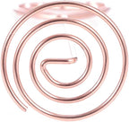 20PCS 3.35 Inch Table Number Stands - Place Card Holders for Wedding Centerpieces, Birthday Party, Photo Picture Frame Display (Heart Shaped-Rose Gold)