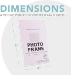4x6 Clear Acrylic Picture Frame Magnet; Magnetic Acrylic Photo Frames (10)