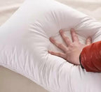 MoonRest® 20x36 Inch Down Alternative Bed Sleeping Pillows - Hotel Quality%100 Cotton Cover Comfort and Support - Hypoallergenic - King - 20x36 Inch