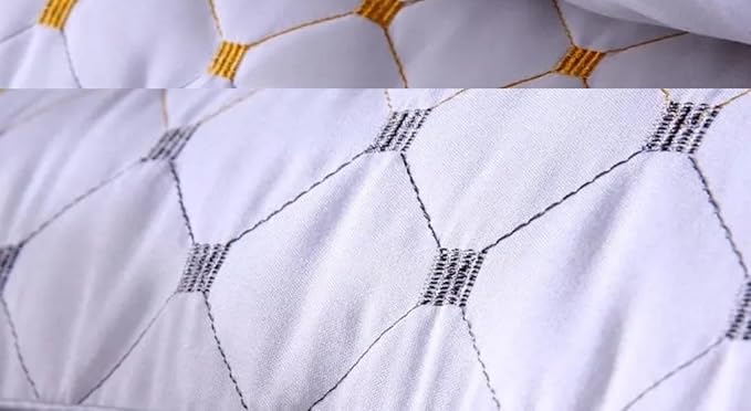 Bed Pillows (Queen Size) (Pillow Set of 2) Soft Down Luxurious Hotel Collection Gusseted Square Perfect Comfortable Soft Supportive Stomach Side Back-Sleepers Extraordinary Pain Relief