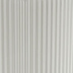 Amazon Basics Assorted Sizes Fluted Ceramic Round Indoor Outdoor Planters with Drainage, Set of 3, Modern Design, 6 inch, 8 inch, 10 inch, White