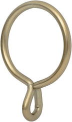 Ivilon Drapery Eyelet Curtain Rings - 1.7" Ring for Curtain Hook Pins, Set of 14 - Warm Gold
