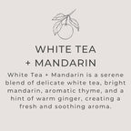 River Birch White Tea + Mandarin Scented Linen and Room Spray | Home Fragrance | 4 oz Glass Amber Bottle | Luxury Signature Scent | Handmade in Texas