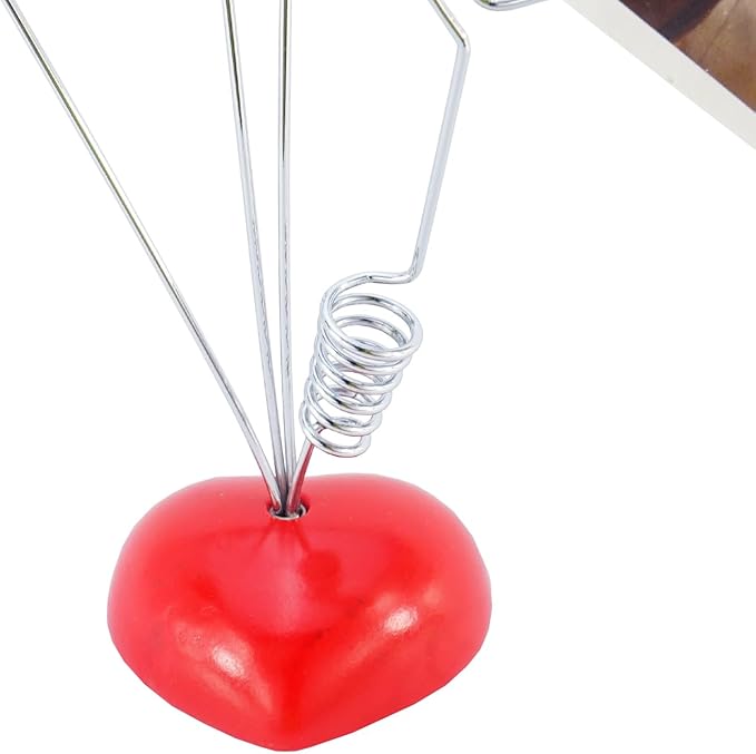 2pcs 4-Branch Family Tree Picture Holder Stand, Table Number Clips Stand for Picture Memo Paper Note Monmory Photo Christmas Wedding Card Display