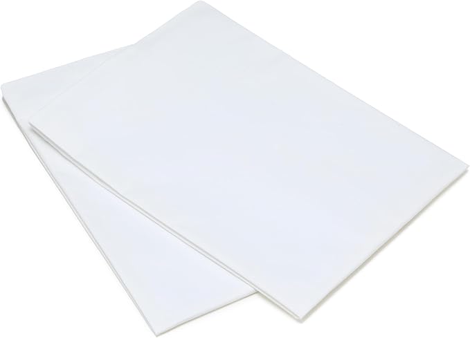 Amazon Basics Down Alternative Bed Pillows and Pillow Protector Case 2-Piece Set, 26 in x 20 in, Soft Density, Standard - Pack of 2, White