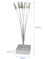 Cube Base 8-Branch Tree Style Memo/Card/Paper/Photo Holder Table Number Holder for Wedding Party