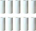 5.51'' Small Modern White Ceramic Vase Set of 10 for Living Room Bedroom Minimalist Fresh Flower Vases for Bouquet Fake Plant Home Decor Office Fireplace Centerpieces Nordic Style 10 Pack