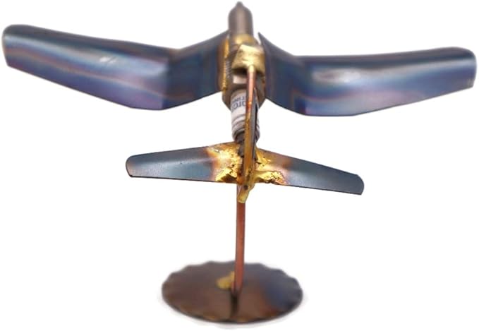 Corsair Collectible Handmade Metal Art Figurine, Desk Accessories, Trophy, Boss Gift, Home Office Décor, Aircraft