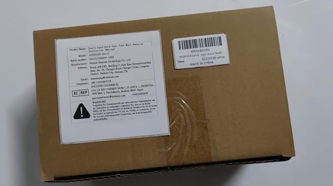 Creative Wall Hanging Sculpture, Funky White Hand Vases Home Decor, Artistic Hanging Hand Sculptures with Test Tube Vases, Unique Wall Art Statue