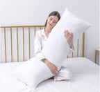 MoonRest® 20x60 Inch Synthetic Down Alternative Rectangle Pillow Insert Form Stuffer for Sofa Shams, Decorative Throw Pillow, Cushion and Bed Pillow Stuffing - Hypoallergenic 20“X 60”