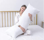 MoonRest® Synthetic Down Alternative 16x36 Lumbar Pillow Insert Form, for Decorative Throw Pillow, Sofa, Cushions, Body and Bed - Pack of 2- Size 16“X 36”