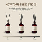 COCODOR Premium Reed Diffuser/Savon /16.9oz /1 Pack/Large Capacity Fragrance Scent Oil Stick Diffuser Set for Bedroom Bathroom Home Décor