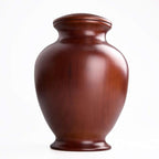 Elegant Wood Vase Urns for Human Ashes Adult Male/Female,for Adults up to 200lbs, Cremation urn for Funeral