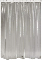 AmazerBath Extra Long Shower Curtain Liner, Clear Black Shower Liner 84 Inches Long, 72x84 Plastic Shower Curtain Liners, Cute Tall Shower Liner, PEVA Bathroom Shower Curtain Liners & 3 Magnets