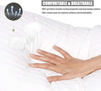 tuphen-Bed Pillows for Sleeping 2 Pack, Cooling Gel Pillows, Ultra Soft Breathable Down Alternative Pillows, Hotel Luxury Collection Pillows for Back, Stomach or Side Sleepers (Queen (Pack of 4))