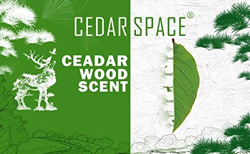 Cedar Space Lavender Sachet Bags for Drawers and Closets(24 Pack),Potpourri Bags,Dried Lavender Flowers,Cedar Blocks for Clothes Storage Scent Air Freshener, Cedar Chips Lavendar for Home Fragrance