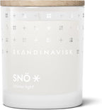 Skandinavisk SNÖ 'Snow' Scented Candle, Special Edition, Scent Notes: Frozen Forests and Frosted Berries, The Sharp Breath of Subzero Skies, Vegan Formula, 2.3 oz.