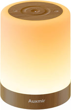 Night Light for Kids Baby, Dimmable Touch Lamp for Nursery, 11 RGB Colors 5 Brightness, Portable Rechargeable Bedside Table Lamp for Nightstand, Kids Night Light for Bedroom Living Room, Dark Brown