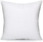MoonRest® 18x18 Inch Synthetic Down Alternative Square Pillow Insert Form Stuffer for Sofa Shams, Decorative Throw Pillow, Cushion and Bed Pillow Stuffing - Hypoallergenic 18“X 18”