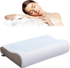 Cervical Anti Snore Pillows - Ergonomic Neck Support Pillow for Neck & Shoulder Pain Relief - Back,Stomach Sleepers,Cervical Neck Pillow,Memory Foam Pillows (White)