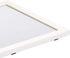 Amazon Basics Rectangular Wall Mount Mirror 16" x 20", Standard Trim, White