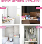 CANAGER Moisture Absorber Box, Lemon Rose-6 packs, Dehumidifier for Closet, Bedroom and Kitchen, Odor Eliminator,Moisture Absorber 12.5 oz.