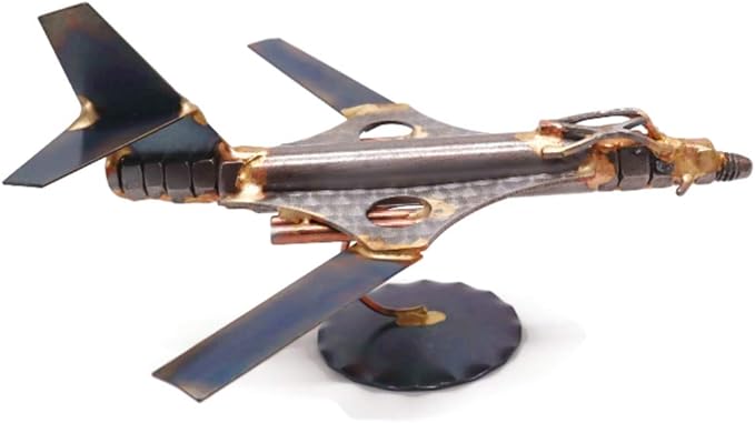 B1- Bomber Collectible Handmade Metal Art Figurine, Desk Accessories, Trophy, Boss Gift, Home Office Décor, Aircraft