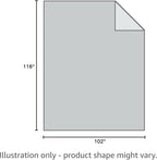 Brown Fur Throw Blanket and Bedspread - Brown Wolf Faux Fur - Light & Dark Brown Faux Fur - Luxury Throw Blanket & Bedspread, Handmade in US, 16406