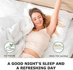 Pillows Standard Size Set of 2, Soft Down Alternative Bed Pillows for Sleeping, Pillows 2 Pack for Back, Stomach or Side Sleepers, Cooling Hotel Fluffy Pillows, Machine Washable