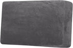 H.VERSAILTEX Velvet Stretch Individual Loveseat Couch Cover Plush Slipcover for Sofa Furniture Protector Seat Cover (1 Piece Loveseat Cushion Cover, Grey)