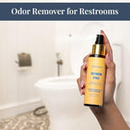 Folkulture Bathroom Spray - Odor Eliminator | Fragrance Freshner Sprays for Toilet, Home | Guest Bathrooms Essentials Before You Go Toilet, Poop, Shower Spray for Fresh Smell | Citrus - 3.34 Fl oz