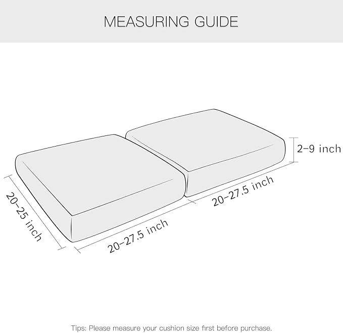 Yates Home PU Leather Couch Sofa Cushion Slipcover Elastic Chair RV Seat Covers Loveseat Sofa Furniture Protector Slip Cover for Seater Replacement Living Room(2 Pieces, Brown)