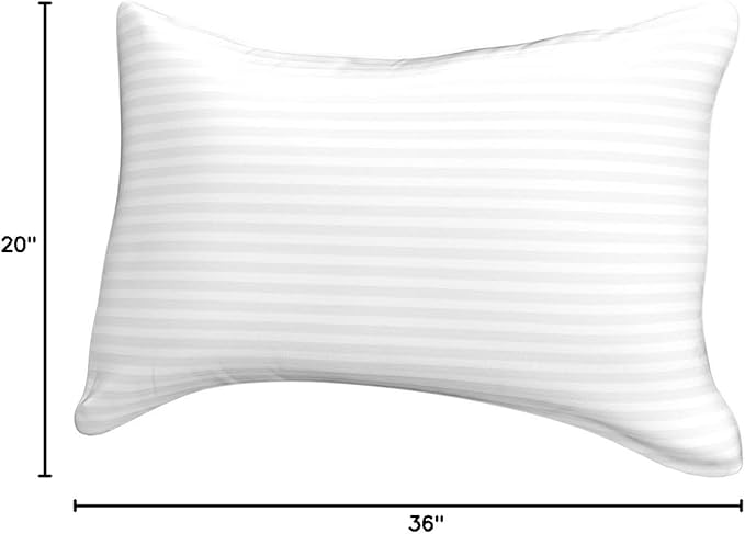 Beckham Hotel Collection Bed Pillows King Size Set of 2 - Down Alternative Pillow for Back, Stomach or Side Sleepers