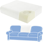 ROYALAY High Density Foam Couch Back Cushions Replacement Back Pillow Sofa Waist Cushion Stuffing Fill Supportive Back Pillow 1 Pack, Supportive Lumbar Support Pillow for Sofa, Couch-32 x18