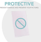 4x6 Clear Acrylic Picture Frame Magnet; Magnetic Acrylic Photo Frames (10)