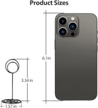 20 PCS Table Number Holder Table Card Holder Cards Stand Name Menu Clips Picture Holder (Black)