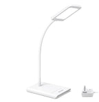 TROND Desk Lamp, Bright Dimmable Eye-Caring Table Lamp, 3 Color Modes 7 Brightness Levels, Flexible Gooseneck, Touch Control, Memory Function, Desk Light for Home Office Dorm Room Essentials