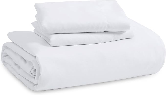 Bedsure White Duvet Cover Queen Size - 3 Pieces Prewashed Extra Soft Bedding Set, Includes 1 Duvet Cover 90x90 Inches with Zipper Closure & 2 Pillow Shams, Comforter Not Included