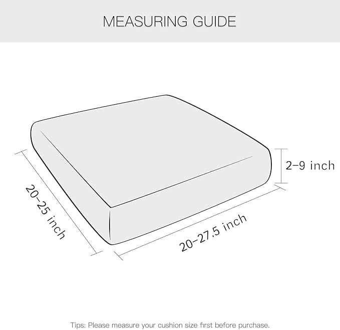 Yates Home PU Leather Couch Sofa Cushion Slipcover Water-Proof Elastic Chair RV Seat Covers Loveseat Sofa Furniture Protector Slip Cover for Seater Replacement in Living Room（Chair, Light Gray）