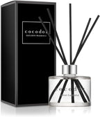 COCODOR Signature Reed Diffuser Set/Lemon Eucalyptus / 6.7oz /1 Pack/Home Fragrance Diffuser, Oil Scent Diffuser for Bathroom Shelf Decor