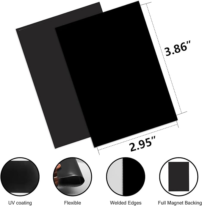 Magnetic Picture Frame 2.5X3.5-20 pack,Wallet Size Photo Magnets Sleeves for Refrigerator