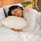 Bed Pillow for Sleeping | Cooling Shredded Memory Foam | Adjustable to Soft - Firm | Removable and Washable Cover | Pillow for Back Or Side Sleepers | Standard Pack of 2