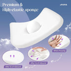 cozyide Cervical Neck Pillow with Removable Pillowcase, Memory Foam Bed Pillows for Neck and Shoulder Support, Ergonomic Neck Support Pillow for Side, Back and Stomach Sleepers, 26" L x 17" W