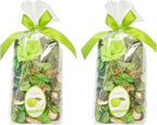 Potpourri Bags,Home Fragrance Sachet Petal,Potpourri Bowl Filler,vase Filler for Families, Weddings, Cars, Coffee Shops, etc Decoration, 2 Bags/10oz (Apple)