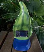 Garden Gnomes Outdoor with LED Solar Light - 11’’Spring Gnomes Decorations for Home/Yard/Patio with Lantern - Solar Garden Statues (Teapot gnome)