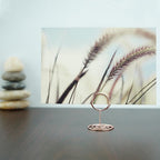 20Pcs Table Number Holders, Place Card Holder, Mini Table Card Holders, Cute Picture Holder Photo Holders for Wedding Reception Party, Table Centerpieces (Rose Gold)