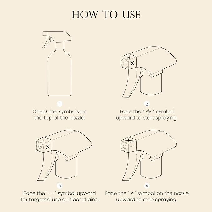 ‌M&SENSE Air & Fabric & Pet Odor Eliminator Spray - 16.9oz Large Size Natural Safe Air Freshener Jasmine Scented Deodorizer for Home Eliminates Smoke Musty Smells, Calming Scent for Bedtime Relaxation