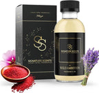 Luxury Hotel Diffuser Oil for Hotels and Homes - Aromatherapy Oils for use with an Essential Oil Diffuser at Home - Fragrance-Scent Diffuser Oil Blend (Wild Ambition) 4.05fl oz (120ml)